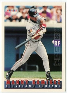 1995 Topps Bazooka #109 Manny Ramirez Cleveland Indians - Bild 1 von 2