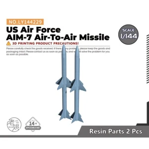 LY144229 1/144 Modelo Actualización Piezas US Air Force AIM-7 Misil Aire-Aire - Imagen 1 de 2