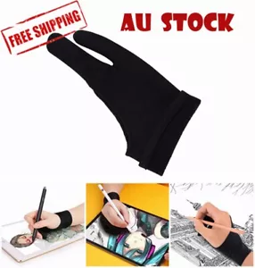Two Finger Glove Artist Professional Graphic Tablet Sketch Drawing 4 Sizes Palm - Picture 1 of 5