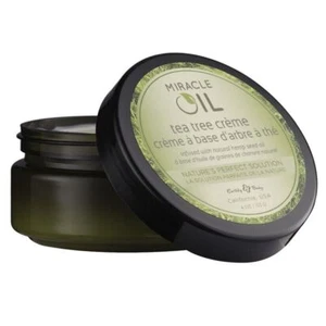 Earthly Body Miracle Oil Tea Tree Creme Cream 4 oz - Picture 1 of 3