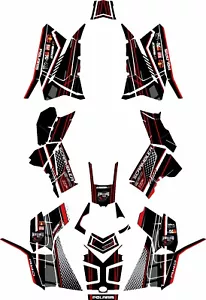 Polaris Scrambler 850 - 1000 / ATV set graphics - wrap decals - stickers - Foto 1 di 4