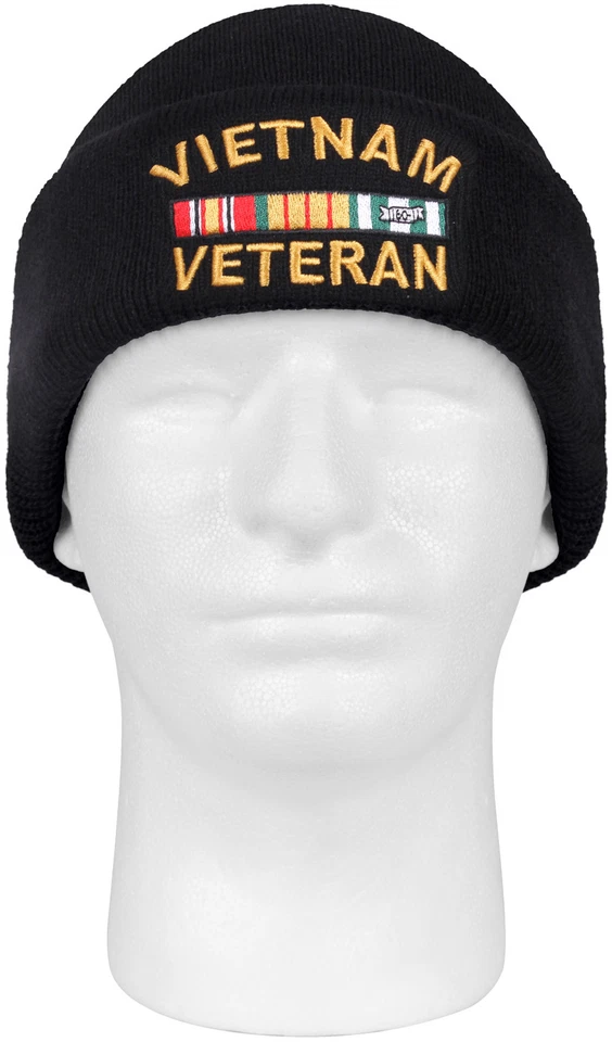 Vietnam Veteran Watch Cap 100 Acrylic Hat Rothco 5373
