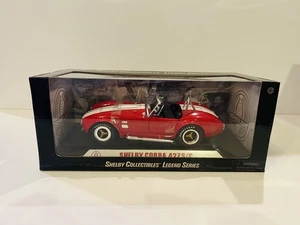 SHELBY COLLECTIBLES 1:18 SCALE SHELBY COBRA 427 S/C DIECAST! ROT! - Bild 1 von 6