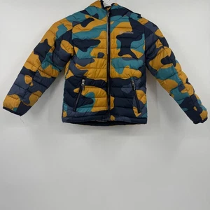 Columbia Jacket Youth XS Multicolor Puffer Full Zip Hooded Omni Heat Outdoor - Picture 1 of 13