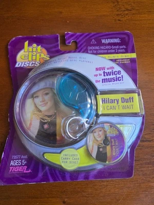 Hit Clips Discs Hilary Duff I Can’t Wait Disc Tiger Hasbro Music Musical Disc - Image 1 of 3