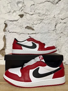 Air Jordan 1 Low "Chicago" Herren Größe 9,5 BRANDNEU Turnschuhe HQ6998-600 - Bild 1 von 7