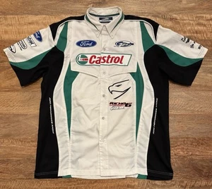 Ford Performance Racing FPR Pit Crew Shirt V8 Supercars Mens Large Castrol - Picture 1 of 6