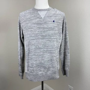 Champion Auténtica Ropa Atlética Gris Tinte Espacial Cuello Redondo Sudadera Mediana - Imagen 1 de 9