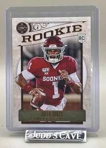 🚨2020 Panini Legacy Rookies JALEN HURTS Premium Edition Silver #142 RC Eagles🦅 - Picture 1 of 2