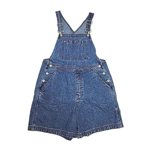 Gap Denim Latzhose Shortalls Kurzgröße Medium Baumwolle Damen 5" Schrittlänge - Bild 1 von 17