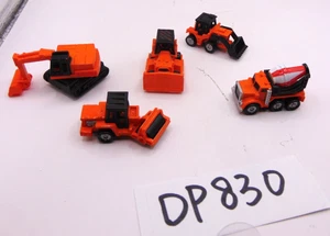 Vintage Galoob Micro Machines 1980's Auto Car Lot of 5 Construction Vehicles - Picture 1 of 9