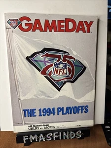 Programa de Playoffs PR5 1995 STEELERS VS BROWNS NFL 7 de enero Pittsburgh PA - Imagen 1 de 1