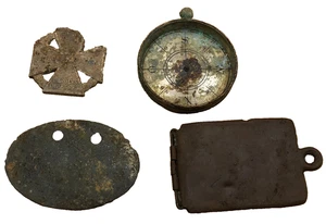 Original WWI WW1 Austro-Hungarian soldier items 4 pieces - Picture 1 of 12