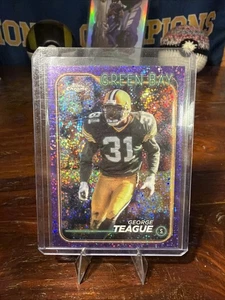 2024 Topps Chrome #79 George Teague Purple Speckle Refractor #/275 - Bild 1 von 3