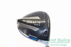 TaylorMade SIM MAX Driver 9° Graphite Stiff Right 42.25in - Picture 1 of 8