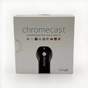 Google Chromecast Streaming HDMI Media Player (H2G2-42 US) - 1st Gen NEW Sealed - Picture 1 of 8