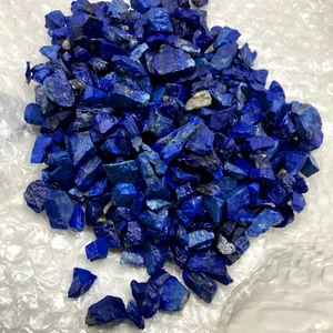 "Natürliche Lapislazuli Chips - echte blaue Edelsteinstücke für Schmuck oder Basteln - Bild 1 von 18