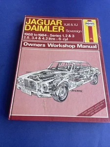 Haynes Jaguar Daimler XJ6 & XJ Sovereign 1968 To 1984 Good Cond PLS Read - Picture 1 of 8