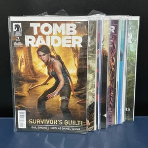 TOMB RAIDER (2014) DARK HORSE Comic (18 Stück) # 1- 15 mit Varianten - Bild 1 von 6