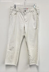 Cabi White CAbi Jeans High Slim White Jeans - Size 10 - Picture 1 of 11