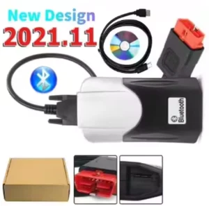 NEWEST Best V3.0 Obd2 Scanner 2021.11 Keygen  Bluetooth for TNESF DELPHIS ORPDC - Bild 1 von 7
