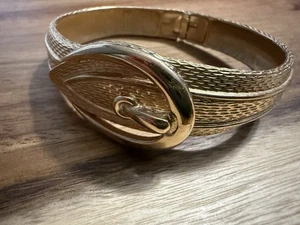 6,5 Zoll Vintage Avon Gürtelschnalle Clamper Armband Western Boho - Bild 1 von 11