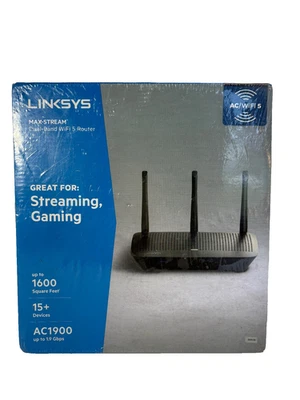 Linksys EA7430 AC1900 WiFi 5 Max-Stream Dual-Band Wireless Router NEW SEALED - Image 1 of 4