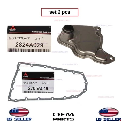 Juego de 2 filtros de aceite y juntas de transmisión A/T OEM 2022-2025 Mitsubishi Outlander Foto 1 de 4