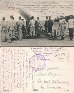 _Frankreich allgemein Französische Artillerie - Geschütz Rimailho 1915 - Bild 1 von 3