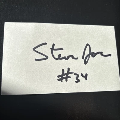 Steve Jones (Duke) RB, ‘72 All-Amer., 1970s Buffalo Bills  & St. Louis Cardinals - Image 1 of 3