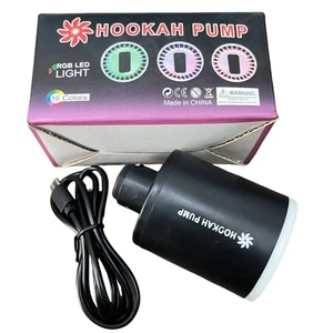 Hookah Pump Electronic Shisha Starter Rechargeable Battery USB Charging LED - Picture 1 of 7