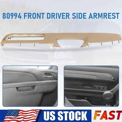 Front Driver Side Door Armrest Repair 80994 for GMC Yukon Xl 1500 2500 10-14 - Image 1 of 4