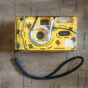 Kodak M38 35mm Film Camera with Focus-Free, Built-In Flash And Custom Artwork - Picture 1 of 7