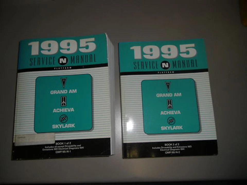 Manuale Di Officina Buick Skylark Grand Am Achieva 1995 - Immagine 1 di 1