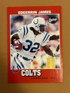 2001 ~ EDGERRIN JAMES #71 / UPPER DECK VINTAGE FOOTBALL CARD / NM-MINT - Picture 1 of 24