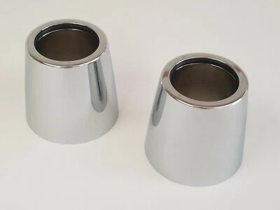 Tapas antipolvo tubo horquilla Big Dog OEM (juego de x2) 2005-11 (Pitbull, mastín, coyote) Foto 1 de 3