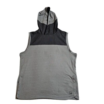 AND1 Activewear Sudadera con Capucha Sin Mangas XL Gris Entrenamiento Entrenamiento Camisa *LEER* Foto 1 de 4