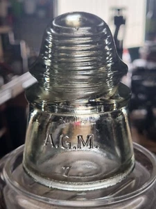 Circa 1958 Citrine AGM CD-423 Glass Insulator. - Picture 1 of 4