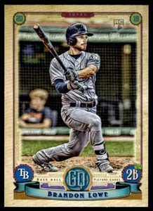 2019 TOPPS GYPSY QUEEN ROOKIE Brandon Lowe Rookie Tampa Bay Rays #186 R81 - Picture 1 of 2