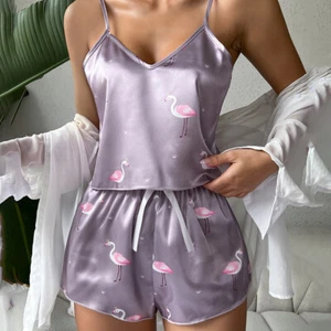 Women Sexy-Lingerie Sleepwear Satin Silk Babydoll Lace Nightwear Pajamas Set - Picture 1 of 167
