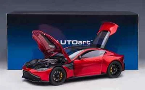 1/18 Aston Martin Vantage (RHD) Hyper Red W/Carbon Top 2019 Model AUTOart 70277 - Picture 1 of 8