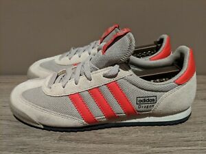 red adidas dragon trainers
