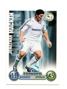 Topps Match Attax Trading Card 2007/2008 Derby County Jonathan Macken - Picture 1 of 2
