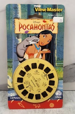 Disney's Pocahontas View-Master 3D Pictures 3 Reels Tyco 1995 - Image 1 of 2