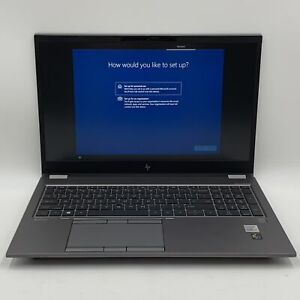 Estación de trabajo móvil HP ZBook Fury 15 G7 2S4T5UC i7-10850H 64 GB RAM 512 GB SSD NVMe