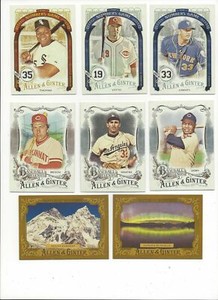 2016 TOPPS ALLEN & GINTER INSERTS - LEGENDS, NUMBERS GAME, WONDERS - YOU PICK!!