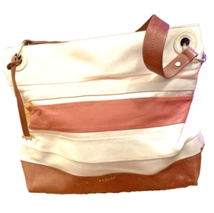 Radley Shoulder Bag Large "Eaton Hall" brown & beige Multicoloured Leather - Picture 1 of 7