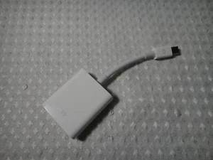 Genuine Apple Mini Display Port to VGA Adapter White Model A1307 Thunderbolt - Picture 1 of 6