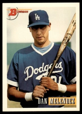 1993 Bowman #562 Dan Melendez Los Angeles Dodgers - Image 1 of 2