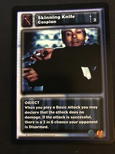 Caspian SKINNING KNIFE  1E 1st Edition Highlander CCG Four Horsemen - Picture 1 of 1